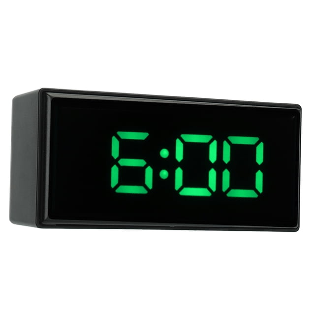 Reloj Despertador Digital Con Espejo, Dos Modos De Visualización Reloj Digital LED Pantalla Clara Pantalla LED Multifunción Para Viajes Para El Hogar