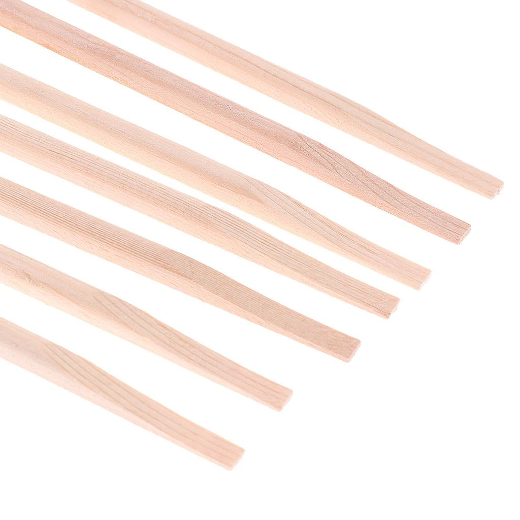 LeeQinersw 24 Pcs Spruce Bracewood Kit for Acoustic/Classical Guitar Makers Luthiers Supply