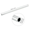 thumbnail image 2 of Tubos de aluminio 6063 de 15 mm de diámetro exterior y 12 mm de diámetro interior, longitud de 400 mm para proyectos de bricolaje en la industria, 2 of 5