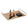 thumbnail image 2 of Home Details Rectangular Classic Design Mirror Vanity Tray in Gold, 2 of 5