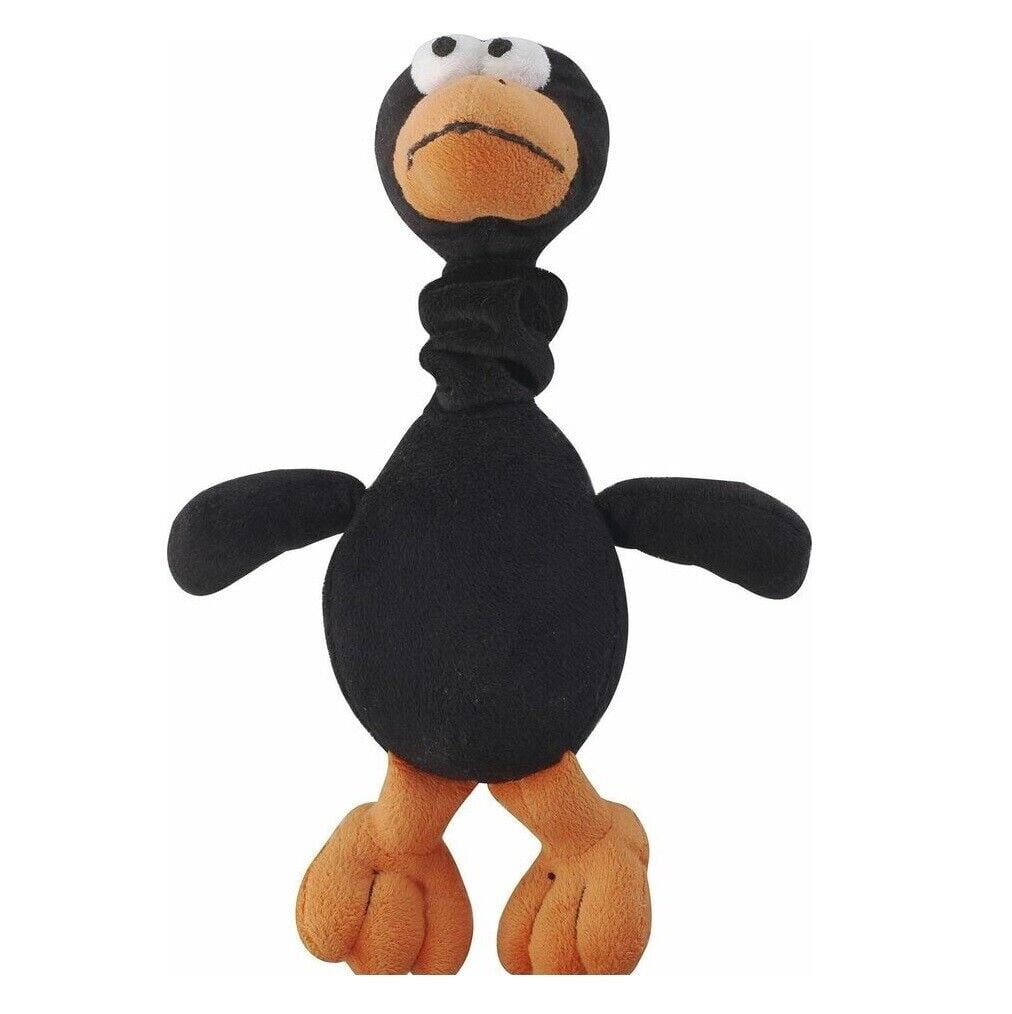 One Dog Toy 14 Inch Chirpies Singing Bird Plush Bungee Neck Tugs Sets Available (1 Toy - Sellers Choice)
