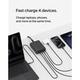 thumbnail image 2 of Cargador Belkin de 4 puertos USB-C, 200 W, GaN Fast Charge, negro, 2 of 7