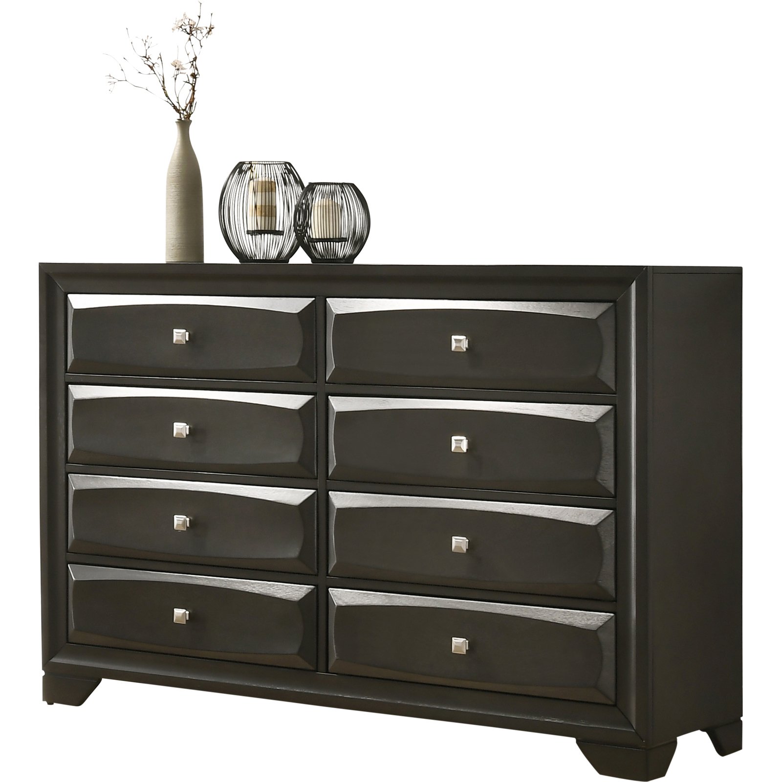 Roundhill Furniture Oakland 8 Drawer Dresser