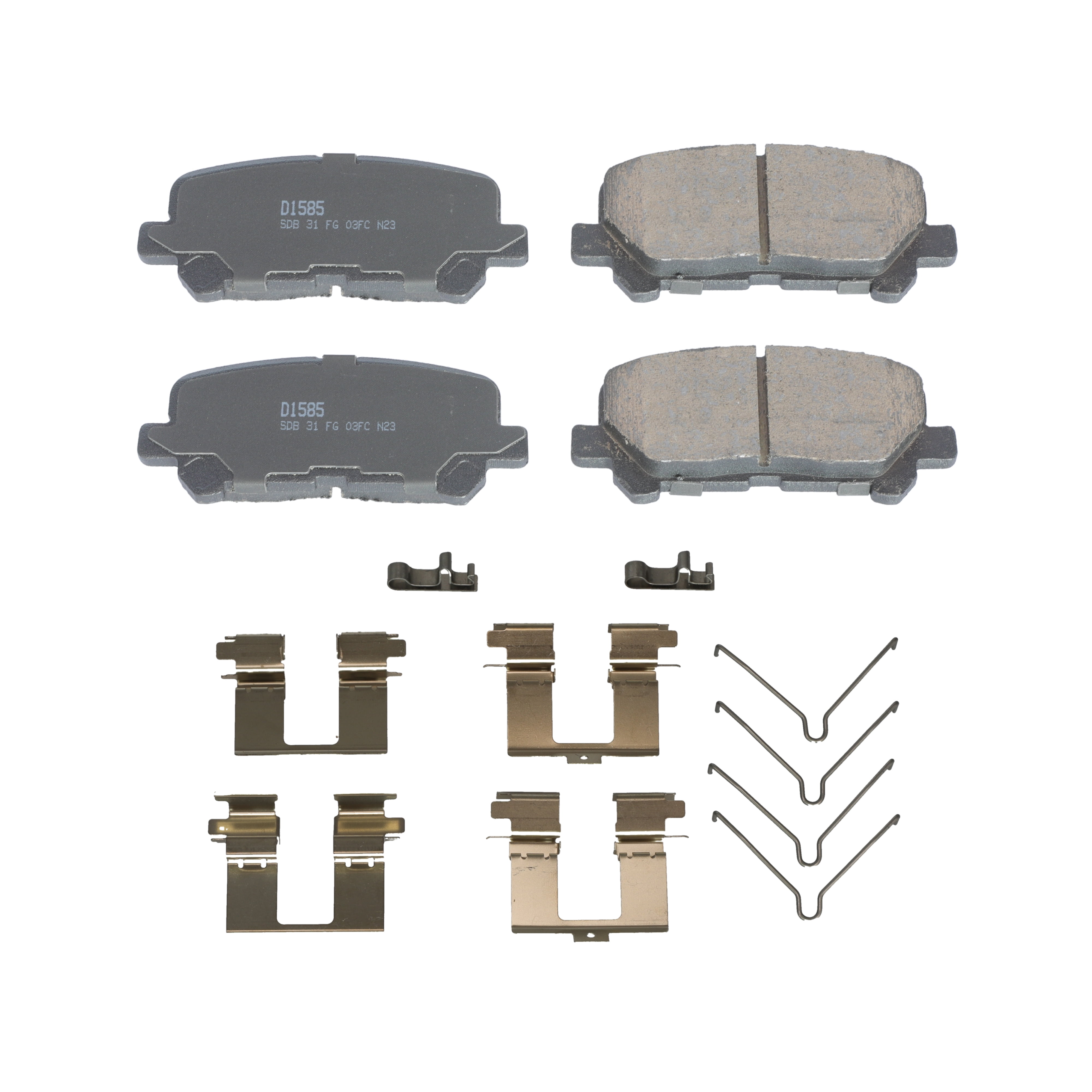 Winstop Brake Pad Set, Rear WS.1585.0.C, Honda Pilot 2022-2012