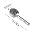 thumbnail image 2 of FUTUREORYY 1Ud Exprimidor Manual De Cítricos Acero Inoxidable Portátil Y Resistente, 2 of 8