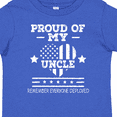 thumbnail image 4 of Inktastic Military Uncle Red Friday Boys or Girls Toddler T-Shirt, 4 of 5