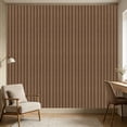 thumbnail image 4 of Wood Slat Self-Adhesive Wall Panels, 30x60cm Peel and Stick Fluted Wall Tiles for Home Decor, 4 of 6