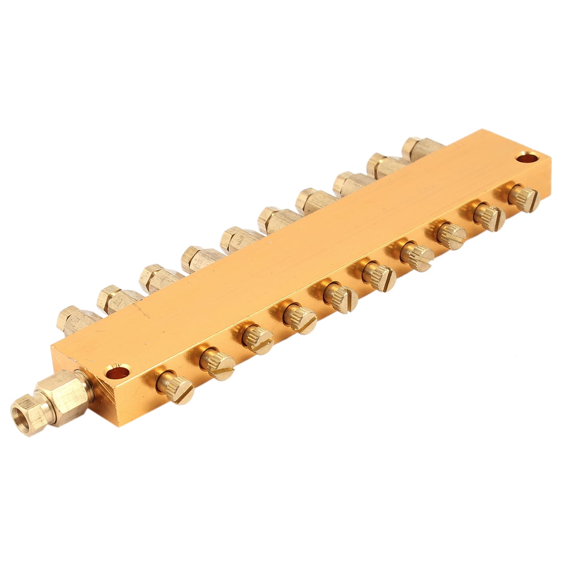 Pneumatic Throttling Adjustable 10 Position Oil Distributor Valve