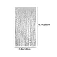 thumbnail image 3 of Metallic Tinsel Foil Fringe Curtain Photo Booth Backdrop Wall Decoration,Foil Fringe Backdrop Curtains,Tinsel Streamers Birthday Party Decorations,Fringe Backdrop for Graduation,Disco Party, 3 of 6