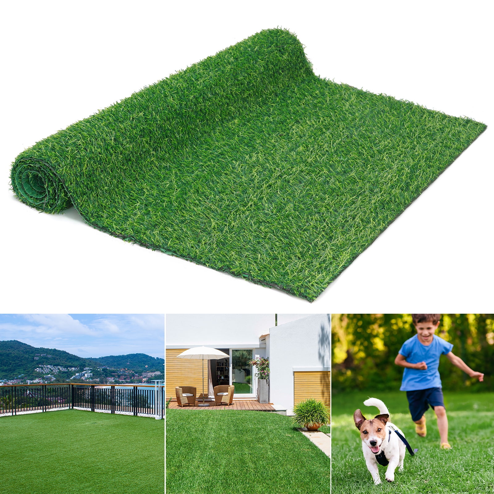 GOTGELIF Artificial Grass Turf 4.92x7.87FT Realistic Artificial Grass