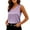 Purple, variant on Women's Silk Satin Tank Tops V Neck Casual Sleeveless Business Work Blouses Dressy Summer Shirts Solid Color Tanks