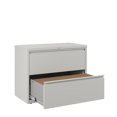 thumbnail image 5 of Hirsh Pro 36 Inch Wide 2 Drawer Metal Lateral File Cabinet for Home and Office, Holds Letter, Legal and A4 Hanging Folders, Gray, 5 of 7