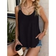 thumbnail image 5 of Weardear Womens Tank Tops Fashion Eyelet Embroidery Sleeveless Camisole Scoop Neck Loose Casual 2024 Summer Clothes Flowy Shirts, 5 of 6