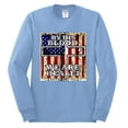 thumbnail image 3 of By His Blood We Are Healed Inspirational/Christian Mens Long Sleeve Shirt, Light Blue, XX-Large, 3 of 5