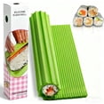 thumbnail image 1 of Kit de silicona premium para hacer sushi: tapete enrollable para principiantes y niños, 8,6 x 7,8 pulgadas, 1 of 6
