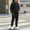 thumbnail image 5 of TrdSipl Men's Tracksuit 2 Pieces Hoodie with Sweatpant Sets Hiking Jogging Sweatsuit Sets for Men Loose Comfort Sport Suit Sets, 5 of 8