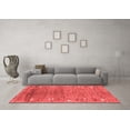 thumbnail image 3 of Ahgly Company Indoor Rectangle Abstract Red Contemporary Area Rugs, 7' x 10', 3 of 4