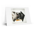 thumbnail image 2 of DistinctInk Greeting Card / Note Card - Finnish Lapphund Puppy Graduation - PACK of 3, 2 of 7