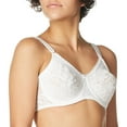 thumbnail image 1 of Bali 3432 Lace Smooth Seamless Underwire Bra Size 38D, White, 1 of 2