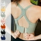 thumbnail image 1 of TFixol Sujetador deportivo para mujer con espalda cruzada y hueco, acolchado, push inalámbrico, 1 of 8