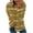 Gold, variant on Womens Long Sleeve Blouse Fashion Tunic Tops Casual Round Neck TShirts Dressy Blouses Top