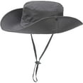 thumbnail image 3 of Classic Ponytail Sun Hat for Women,Mesh Bun Ponytail-Hole Bucket Hat UV Protection Wide-Brim Summer Hat Outdoor, 3 of 4
