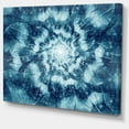 thumbnail image 2 of Blue Snowy Fractal Flower Design - Floral Art Canvas Print, 2 of 3
