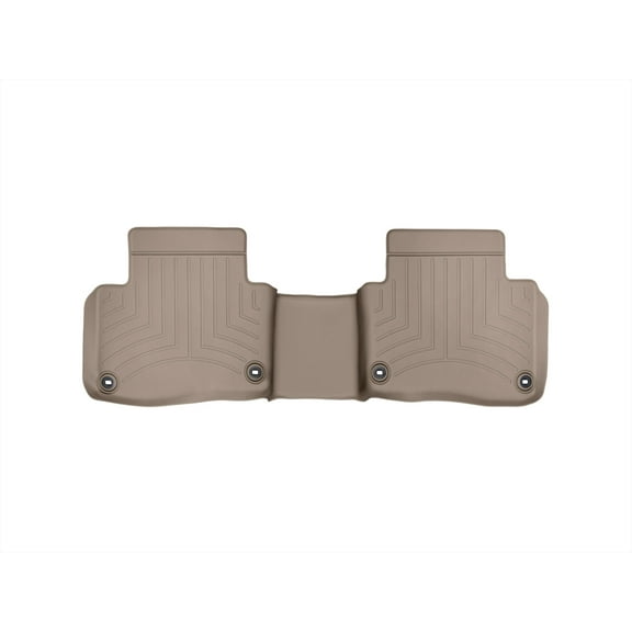 WeatherTech Custom Fit FloorLiners compatible with 2014-2015 Acura RLX - 2nd Row, Tan