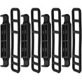 thumbnail image 1 of 4pcs Black Plastic Dash Cam Mounting Bracket with Strap for Enhanced Stability and Convenient Use, 1 of 1