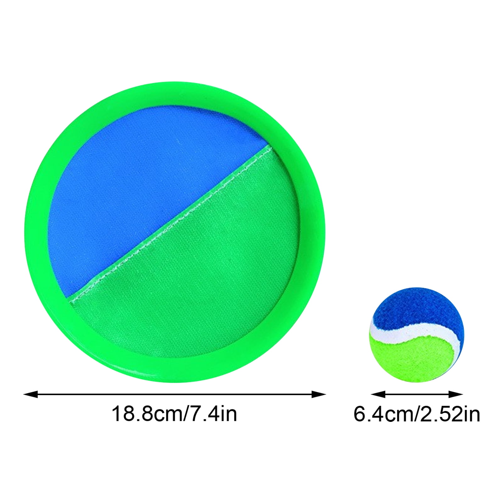 6Pcs Toss and Catch Ball Game Set, Outdoor Sports Equipment for Beach and Backyard, Lawn Activity with Paddles, Poolside Exercise, Family Fun Play, B