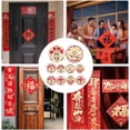 thumbnail image 4 of 10Pcs Chinese New Year Window Stickers Year of The Snake Happy Spring Festival Red Spring Window Decor Clings Lunar Chinese New Year Decorations 2025 Fu Character Window Decals, 4 of 6