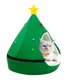 thumbnail image 2 of Bewildely árbol de Navidad, cama para mascotas, bonita tienda de campaña y cálida, ligera, agradable a la piel, transpirable, casa nido Kits de decoración para fiestas Verde Bewildely HA044037-01, 2 of 6