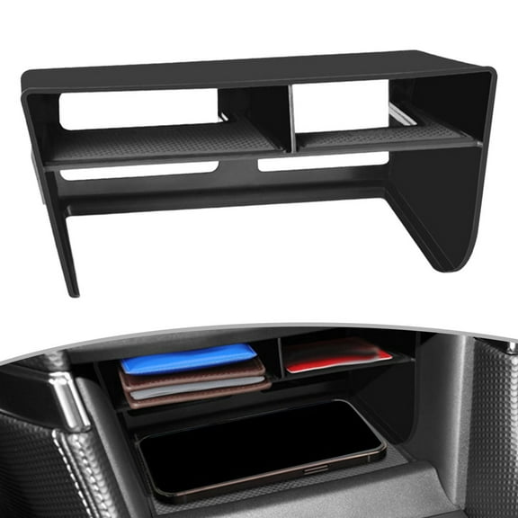 Under Screen Storage Box for Forester 2019-2024 Center Console Organizer Tray Hidden Compartment