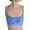 Blue, variant on Skulls Reversible Sports Bra, M/L, Purple
