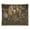 Resurrection Woodcut Print, variant on Rose Garden Willow Bench Wall Tapestry Decorative, Aesthetic Fabric Wall Hanging Art for Bedroom Living Room Dorm, Durable & Lightweight Wall Decor with Hanging Kit 30"×40"