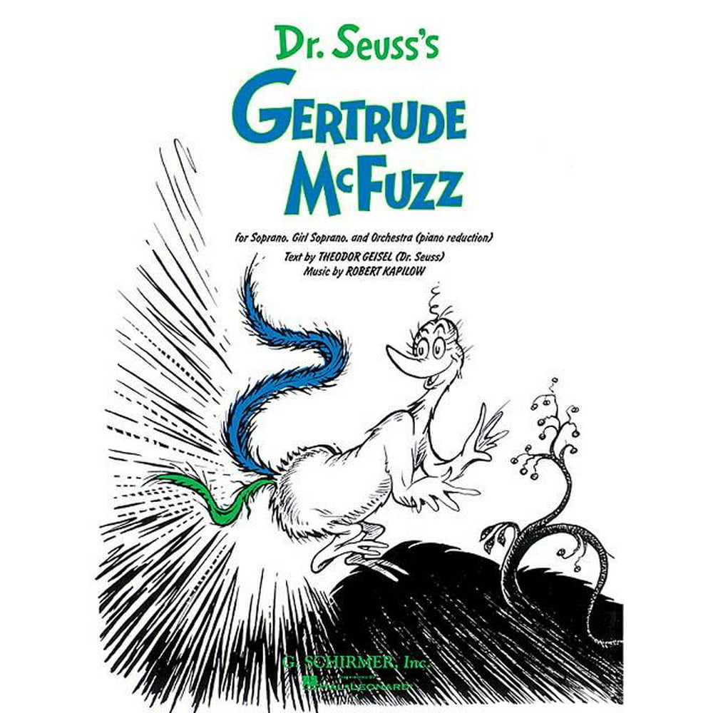 Dr Seusss Gertrude Mcfuzz Paperback 