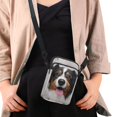 thumbnail image 4 of HELLHERO Crossbody Sling Bags for Men, Women Casual Use Heart Pattern Sling Bag 2 Layers, 4 of 7
