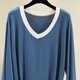 thumbnail image 5 of Neewe Womens T Shirts V Neck Long Sleeve Shirt Casual Tops Soft Solid Basic Tee Fall Outfits L-XL, 5 of 5
