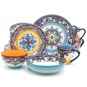 Euro Ceramica  Zanzibar 20-piece Stoneware Dinner Set (Service for 4)