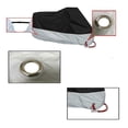 thumbnail image 3 of Funda para motocicleta, resistente a los rayos UV y a la lluvia, impermeable, para scooter, color plateado, YuJia, color negro, talla 2XL, para modelos de 2101 a 2200 mm., 3 of 4