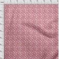 thumbnail image 4 of oneOone Georgette Viscose Pastel Red Fabric Mask Craft Projects Decor Fabric Printed By The Yard 42 Inch Wide, 4 of 5