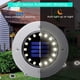 thumbnail image 2 of Luces solares para exteriores (8 unidades), 8 luces LED solares para suelo, blanco frío de 6000 K, IP65 a prueba de agua, focos solares empotrables para caminos, patios, terrazas e iluminación subterr, 2 of 5
