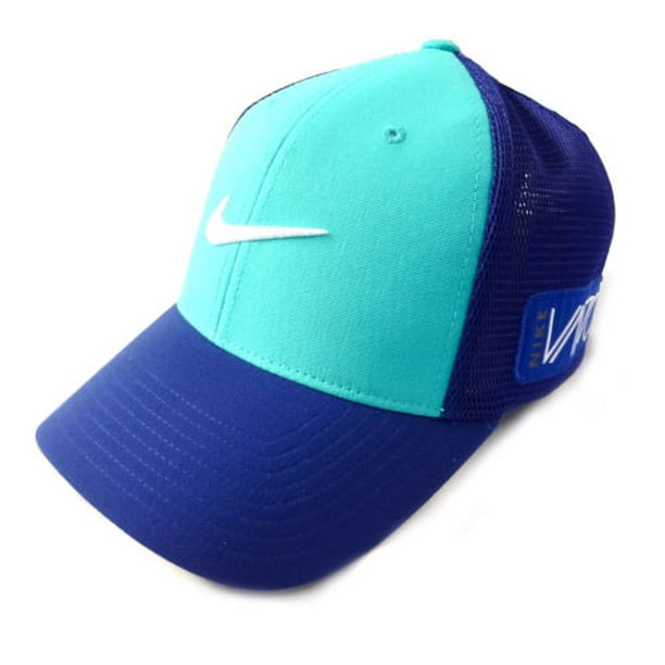 ala becerro Cooperación NEW Nike Tour Legacy Mesh RZN/Vapor Light Retro/Royal Blue Fitted M/L Hat  Cap - Walmart.com