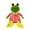 #A01-Pink-M, variant on Adorable Big Eye Frog Doll Wearing Pink Princess Dress, Soft PP Cotton Frog Throw Pillow, Perfect Birthday Gift for Boys & Girls