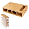thumbnail image 1 of TABLA DE CORTÉ BAMBÚ CON RECIPIENTES ESPECIALES - ORIGAMI HOME Origami Home Tabla de corte de bambú con recipientes especiales, 1 of 8