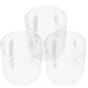 thumbnail image 1 of 3pcs Hydroponic Glass Vase, Transparent Cylinder Container for Indoor Plants & Flowers, Clear Decorative Vase for Home & Office Use, 1 of 4