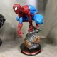 thumbnail image 4 of Estatua de resina sólida de 33 cm de Marvel Spiderman The Avengers Marvel Gk Comic Version Scene, figuras para coleccionar, adornos, juguetes, regalos, 4 of 5