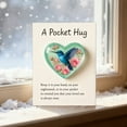 thumbnail image 3 of Desktop Ornament Heart Keepsake for Memorial and Encouragement Sentimental Remembrance Card Display Acrylic Heart Design for Loved Ones Desktop, 3 of 3