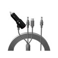 thumbnail image 3 of 3 In 1 DC Car Charger Power Cable 1m PVC Fast Charging with Switch Safe Charging for Multiple Devices, 3 of 11