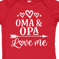 thumbnail image 4 of Inktastic My Oma Opa Love Me Grandchild Boys or Girls Baby Bodysuit, 4 of 5